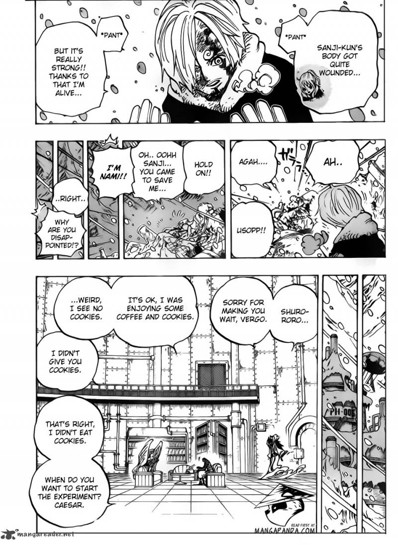 One Piece Chapter 675 - Page 6 in English