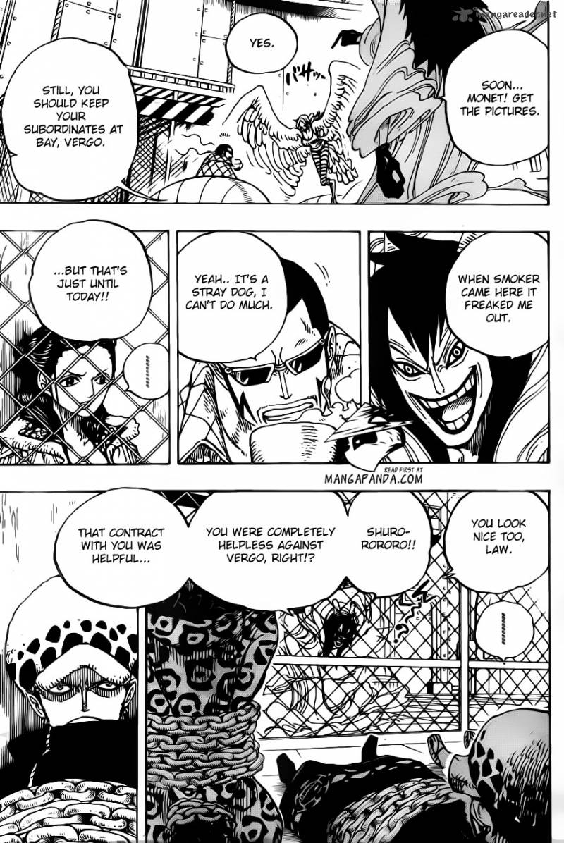 One Piece Chapter 675 - Page 7 in English
