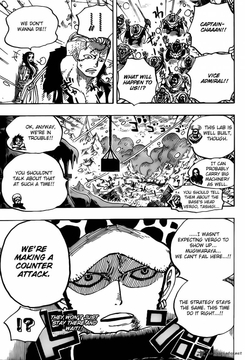 One Piece Chapter 676 - Page 19 in English