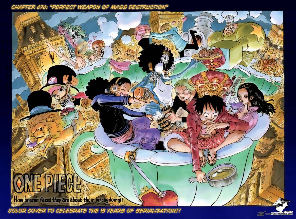 One Piece Chapter 676 - Page 3 in English