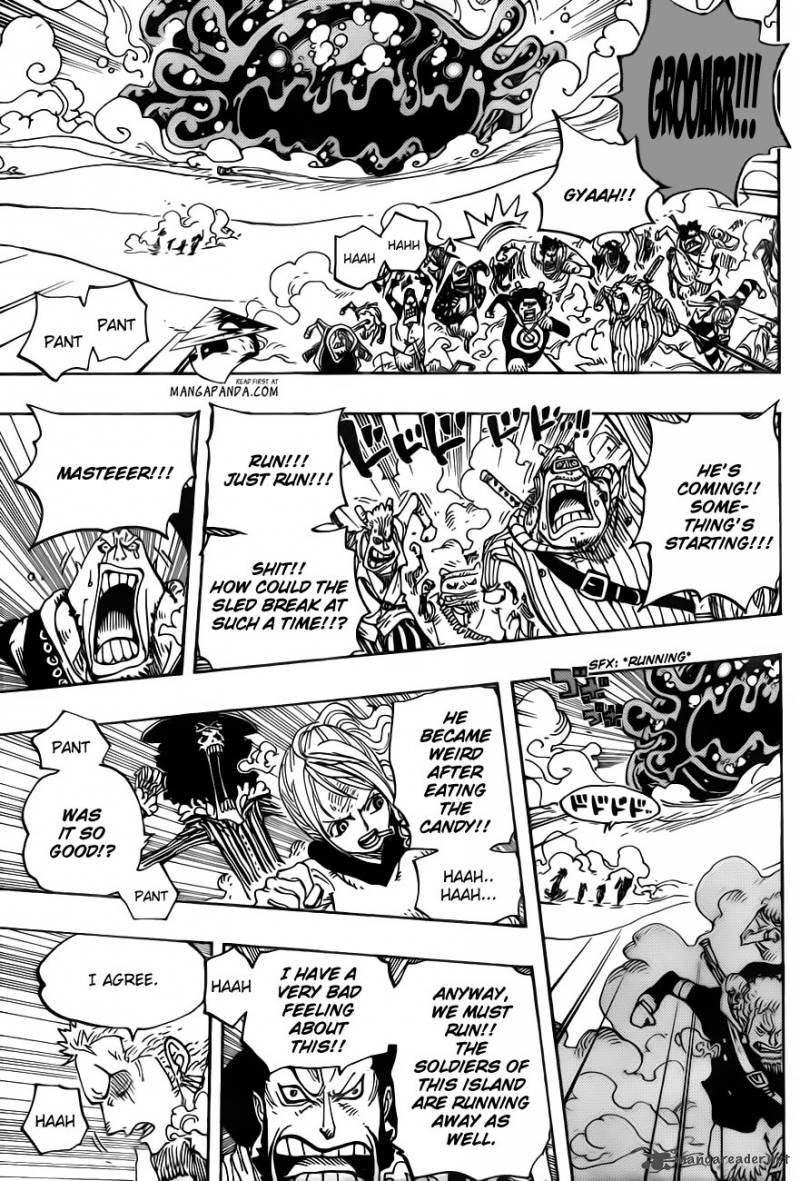 One Piece Chapter 676 - Page 6 in English