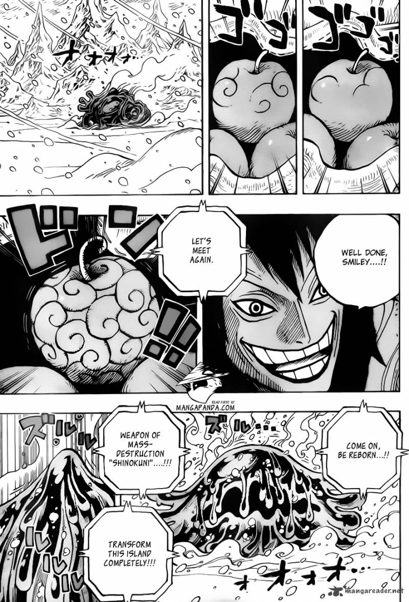 One Piece Chapter 676 - Page 8 in English