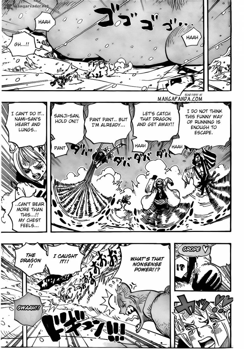 One Piece Chapter 677 - Page 12 in English