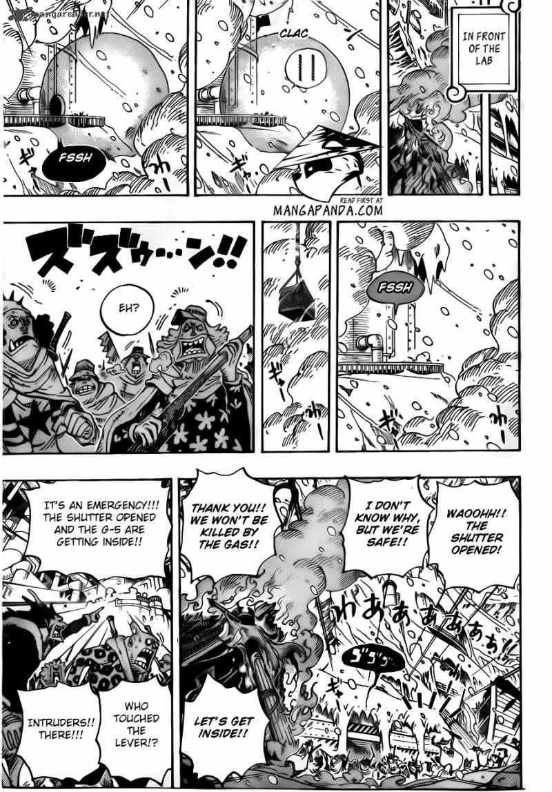 One Piece Chapter 677 - Page 14 in English