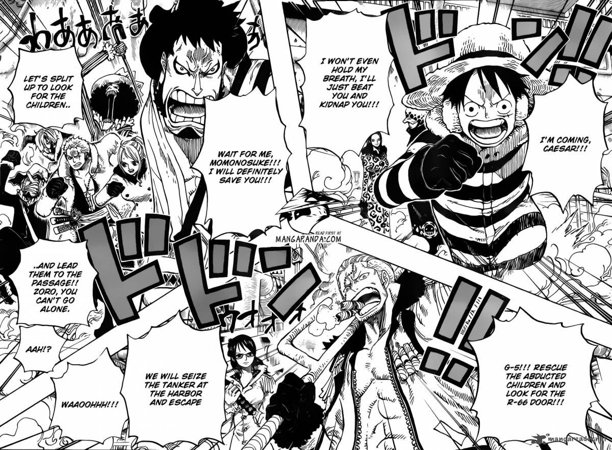One Piece Chapter 678 - Page 14 in English