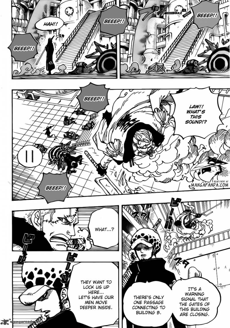 One Piece Chapter 679 - Page 11 in English