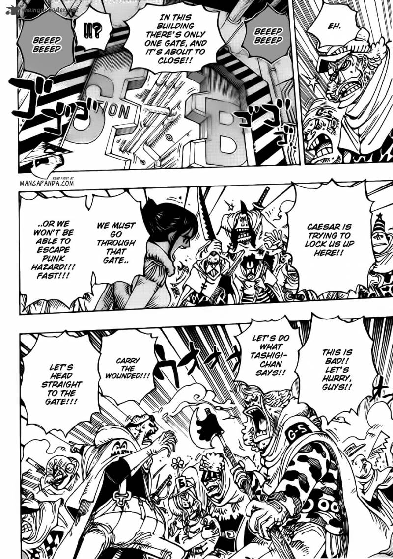 One Piece Chapter 679 - Page 15 in English