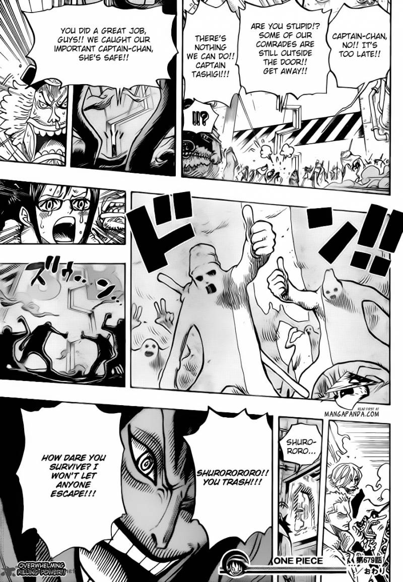One Piece Chapter 679 - Page 20 in English