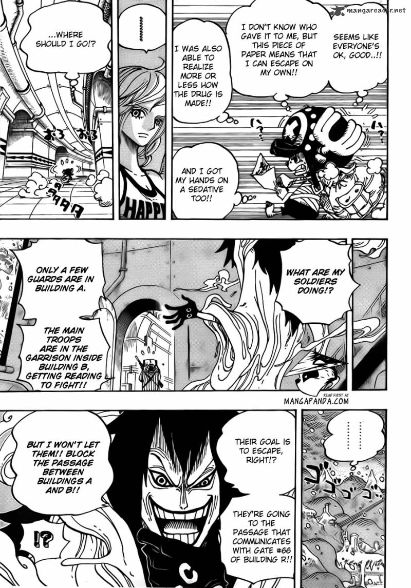 One Piece Chapter 679 - Page 6 in English