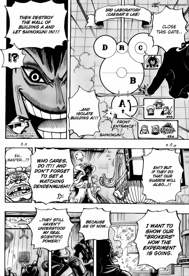 One Piece Chapter 679 - Page 7 in English