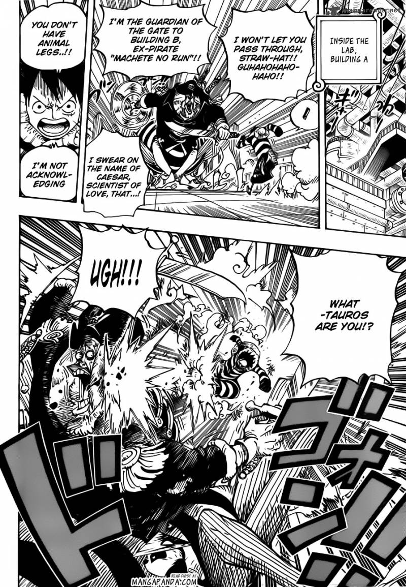 One Piece Chapter 679 - Page 9 in English