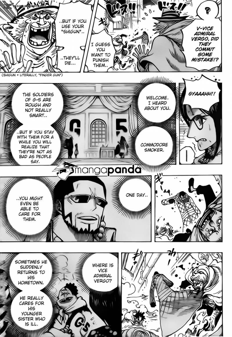 One Piece Chapter 680 - Page 14 in English