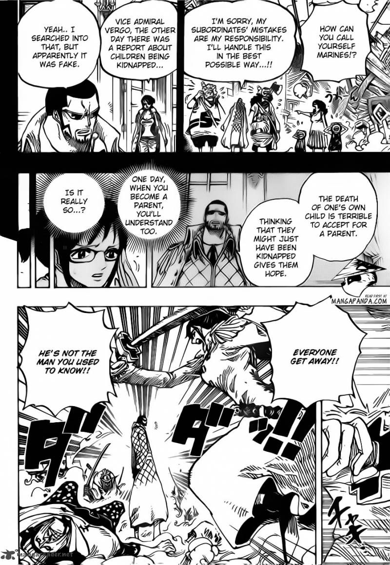 One Piece Chapter 680 - Page 15 in English
