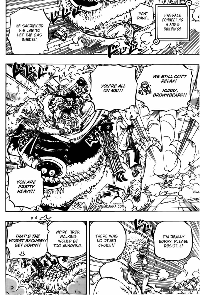 One Piece Chapter 680 - Page 5 in English