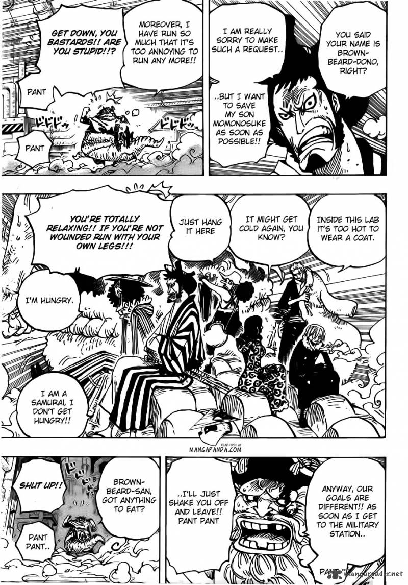 One Piece Chapter 680 - Page 6 in English