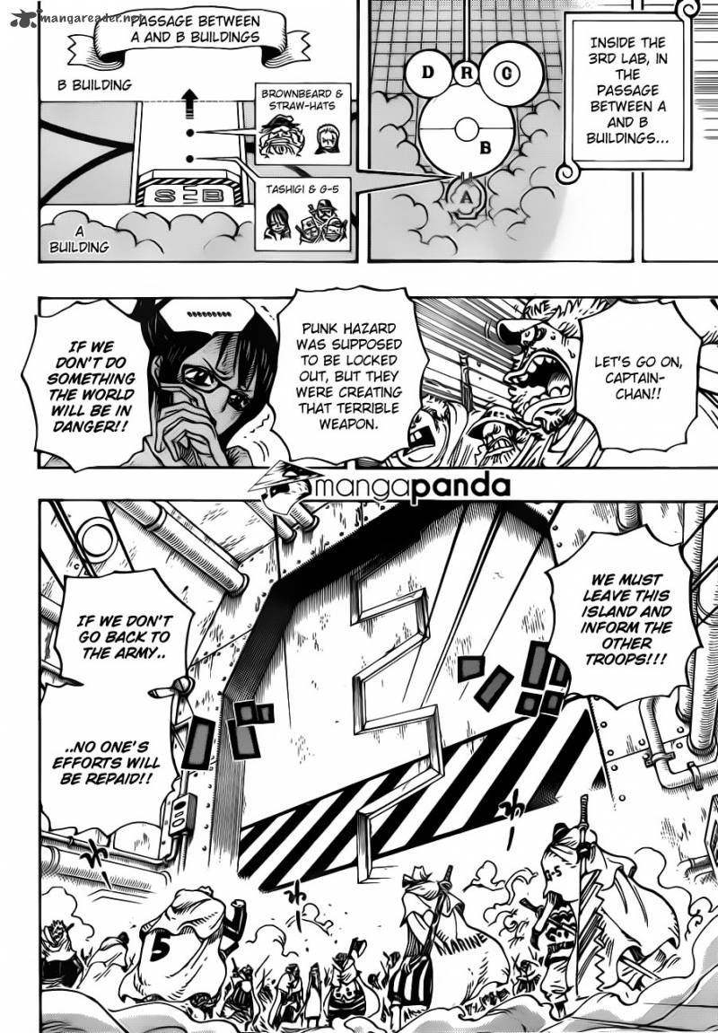 One Piece Chapter 680 - Page 7 in English