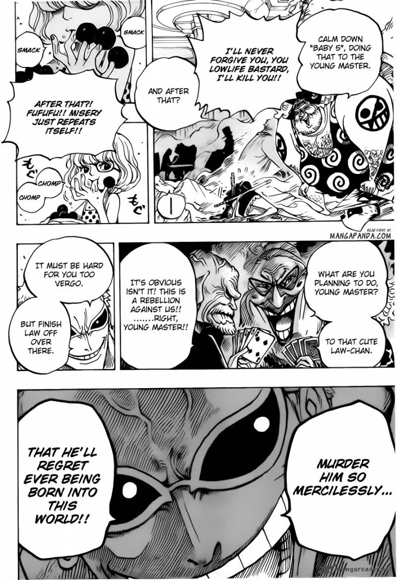 One Piece Chapter 682 - Page 11 in English