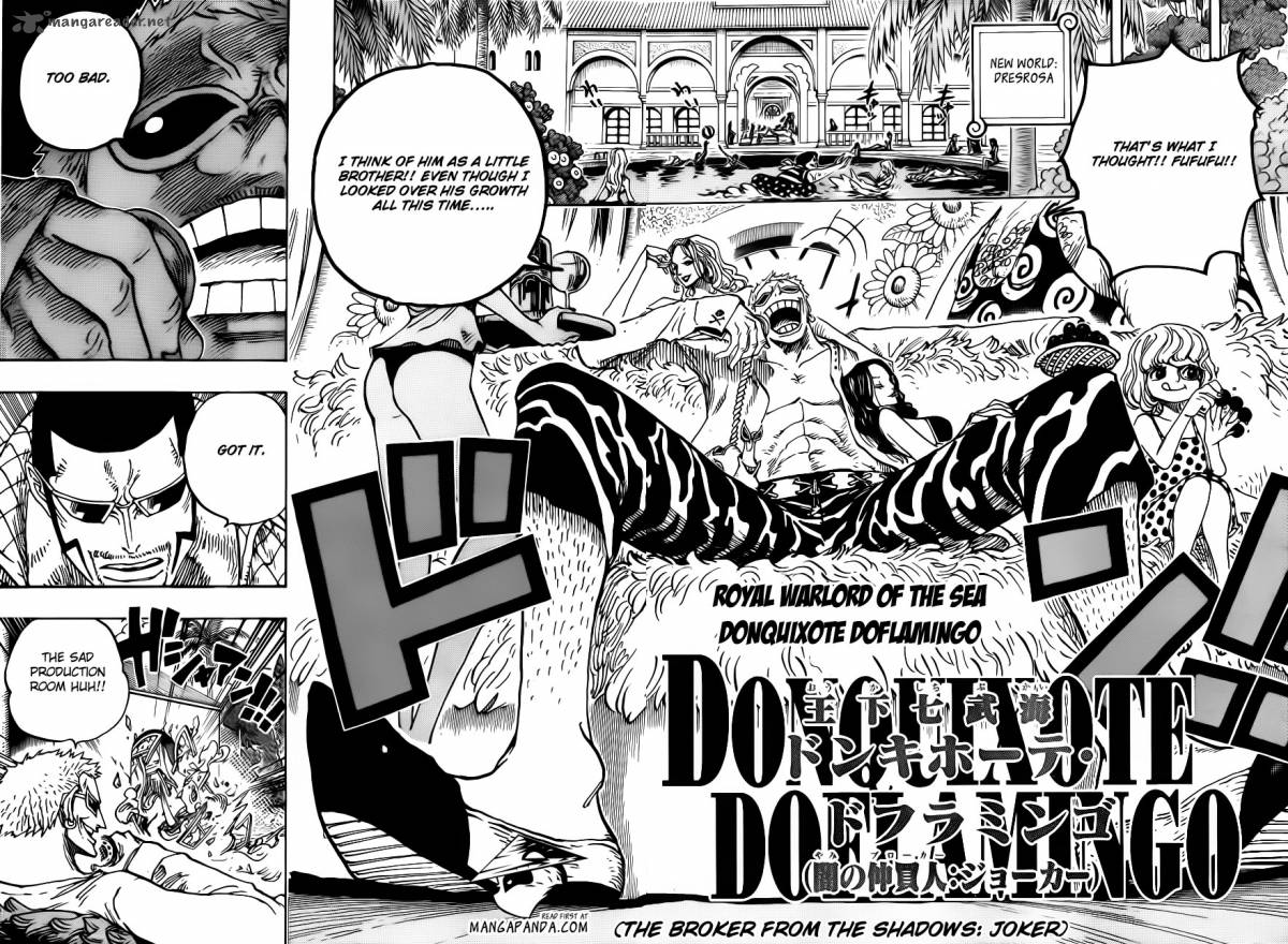One Piece Chapter 682 - Page 8 in English