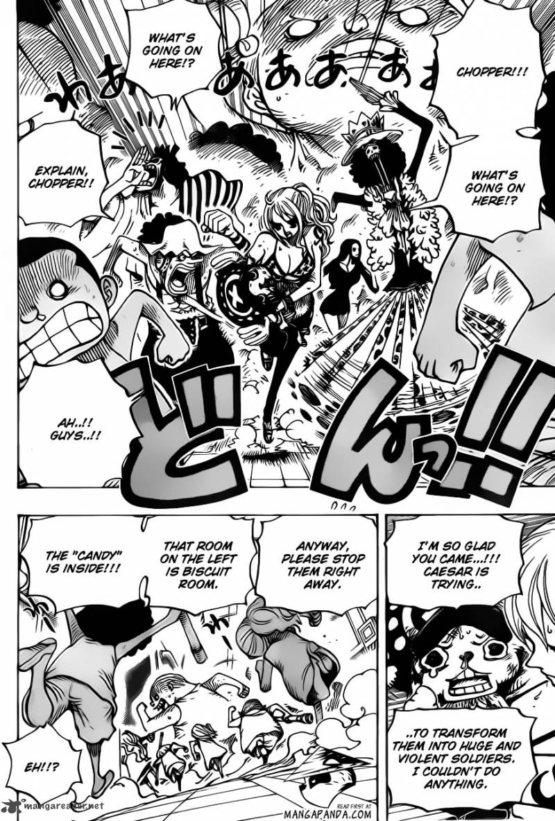 One Piece Chapter 683 - Page 12 in English