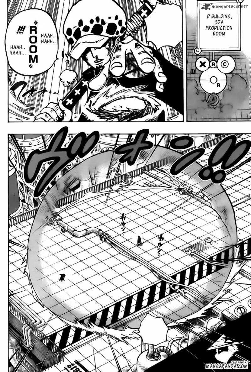 One Piece Chapter 683 - Page 16 in English
