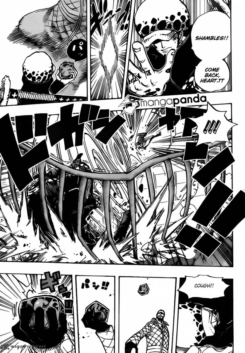 One Piece Chapter 683 - Page 17 in English