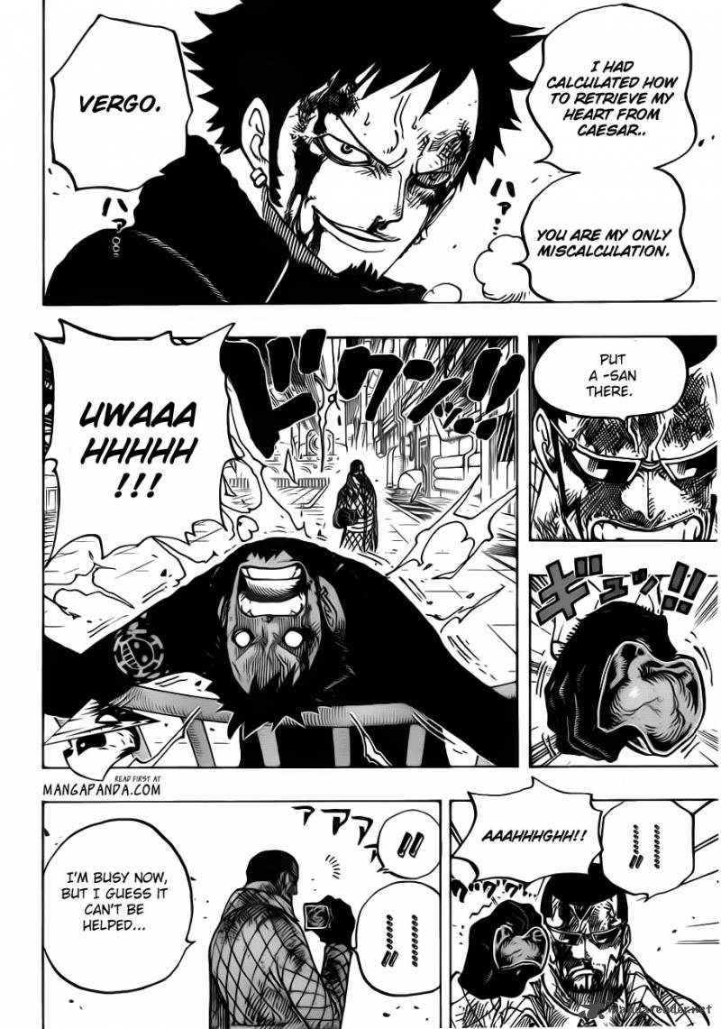 One Piece Chapter 683 - Page 20 in English