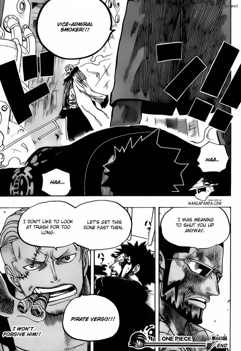 One Piece Chapter 683 - Page 21 in English