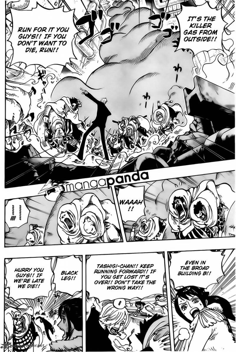 One Piece Chapter 684 - Page 10 in English