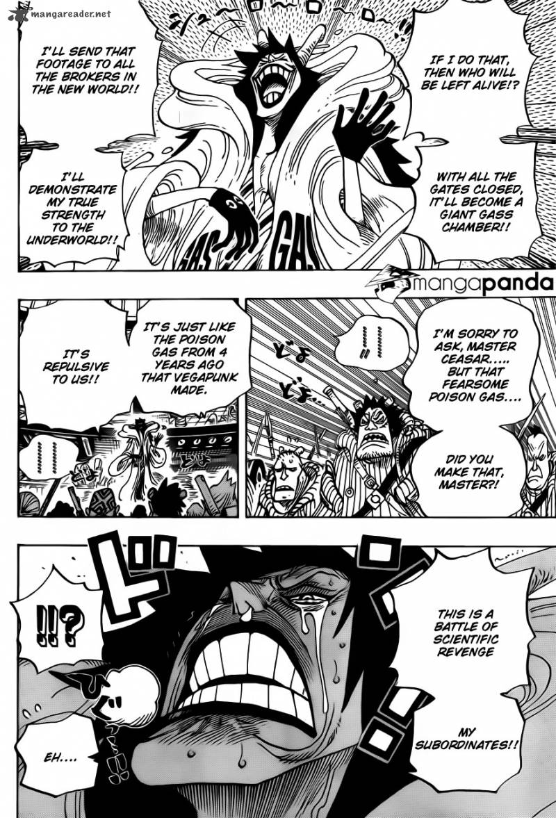One Piece Chapter 684 - Page 14 in English