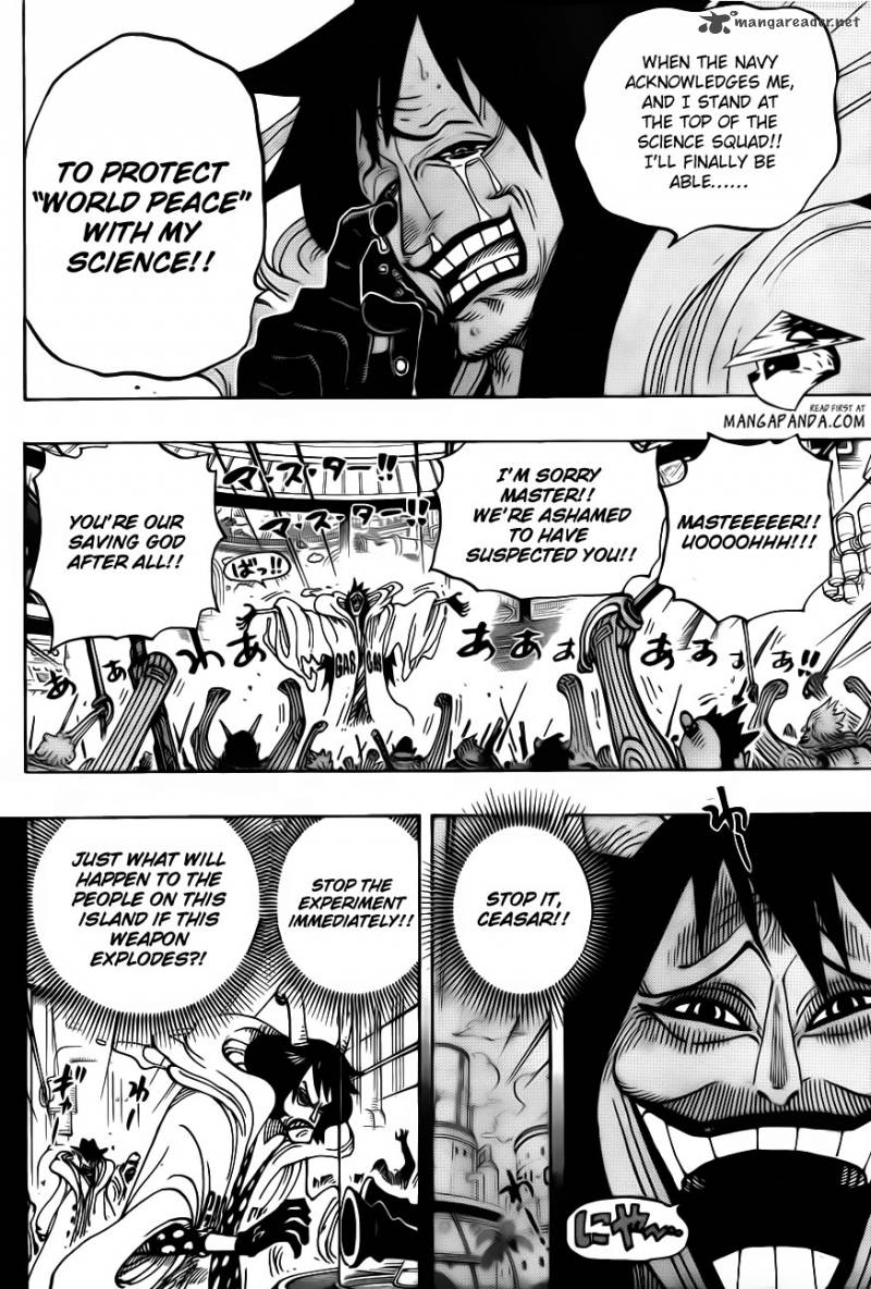 One Piece Chapter 684 - Page 16 in English