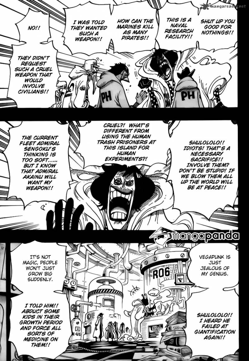 One Piece Chapter 684 - Page 17 in English