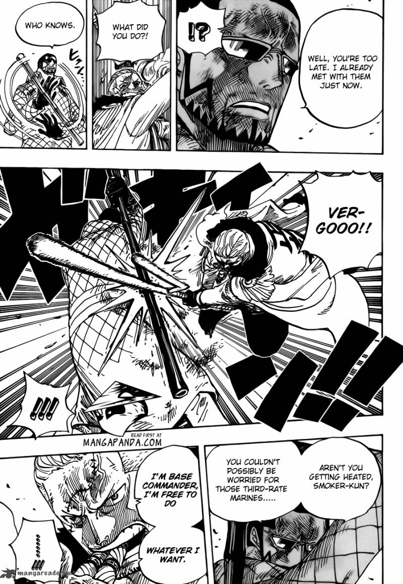 One Piece Chapter 684 - Page 3 in English