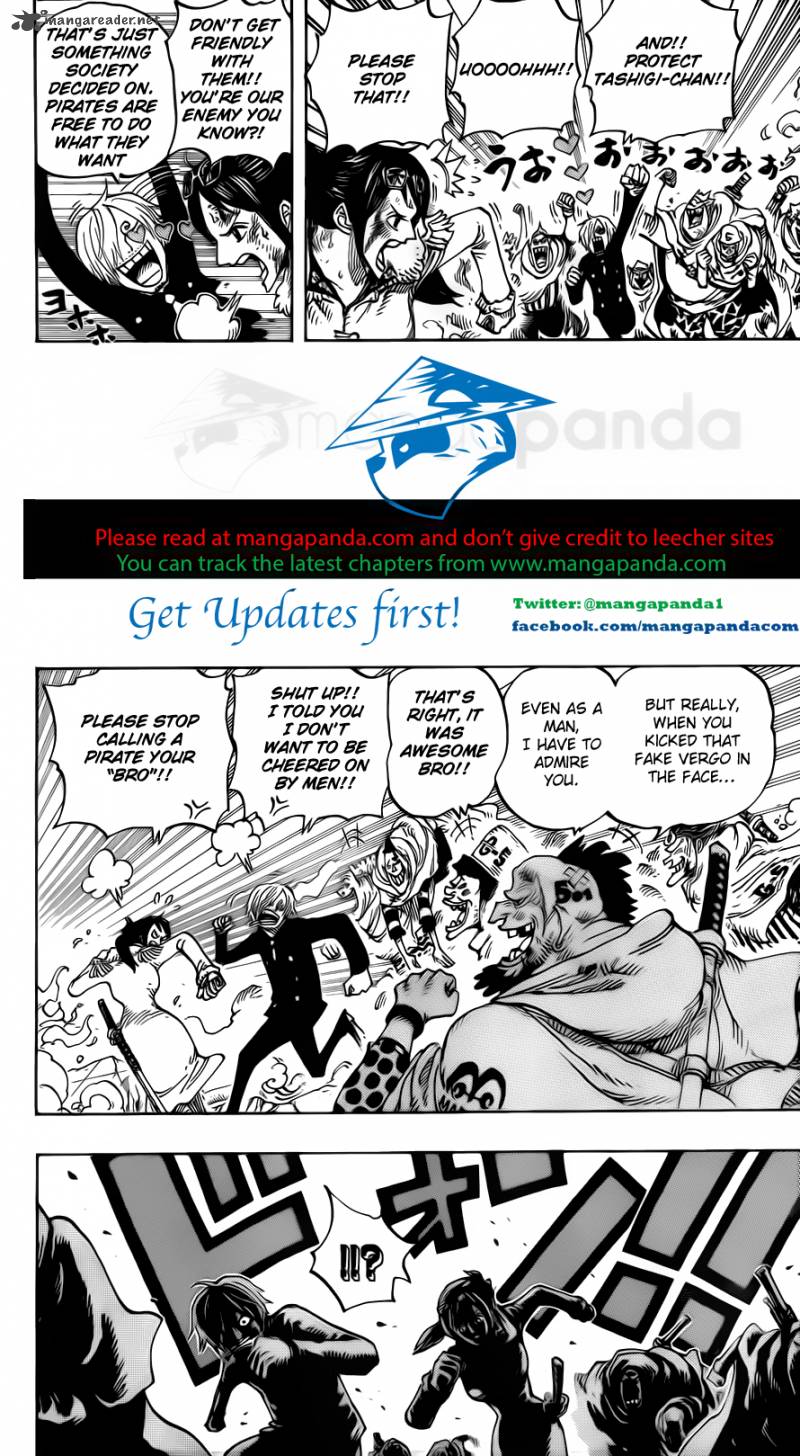 One Piece Chapter 684 - Page 8 in English