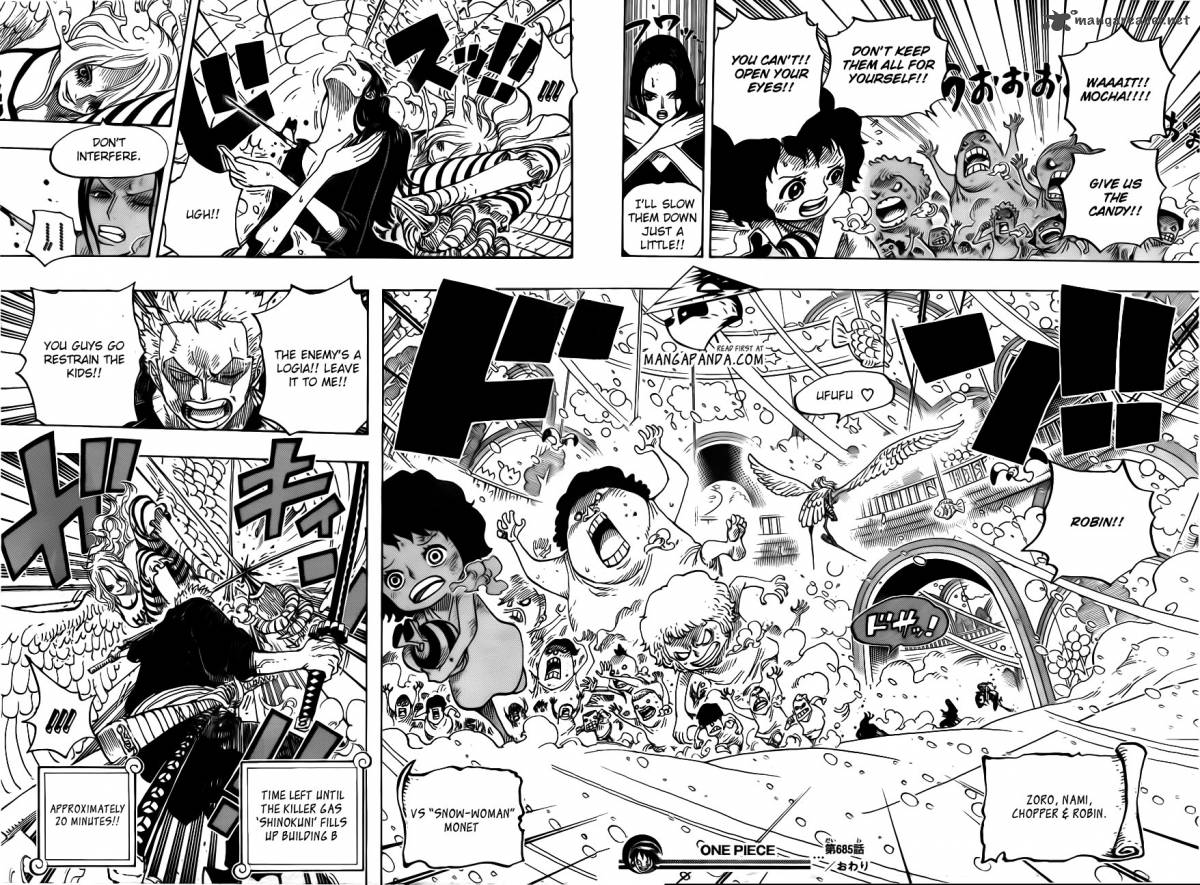 One Piece Chapter 685 - Page 20 in English