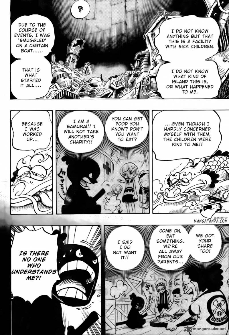 One Piece Chapter 685 - Page 8 in English