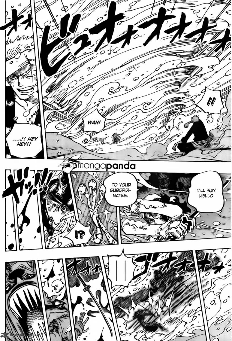 One Piece Chapter 687 - Page 12 in English
