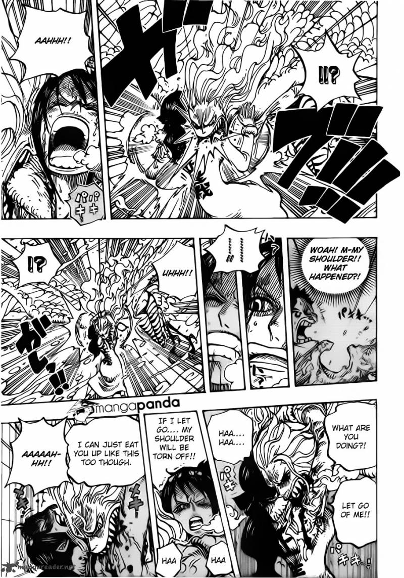 One Piece Chapter 687 - Page 13 in English