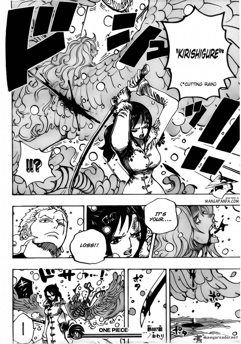 One Piece Chapter 687 - Page 19 in English