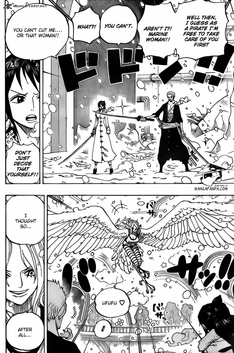 One Piece Chapter 687 - Page 6 in English