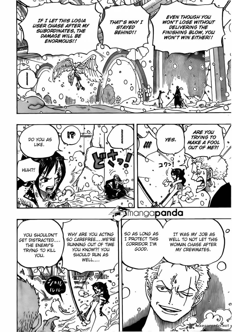 One Piece Chapter 687 - Page 8 in English