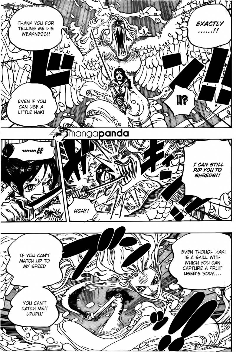 One Piece Chapter 687 - Page 9 in English