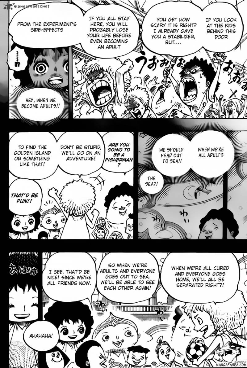 One Piece Chapter 688 - Page 12 in English
