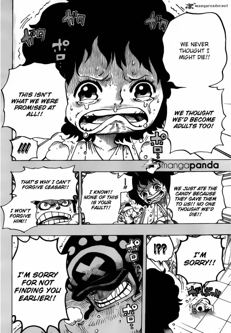 One Piece Chapter 688 - Page 14 in English