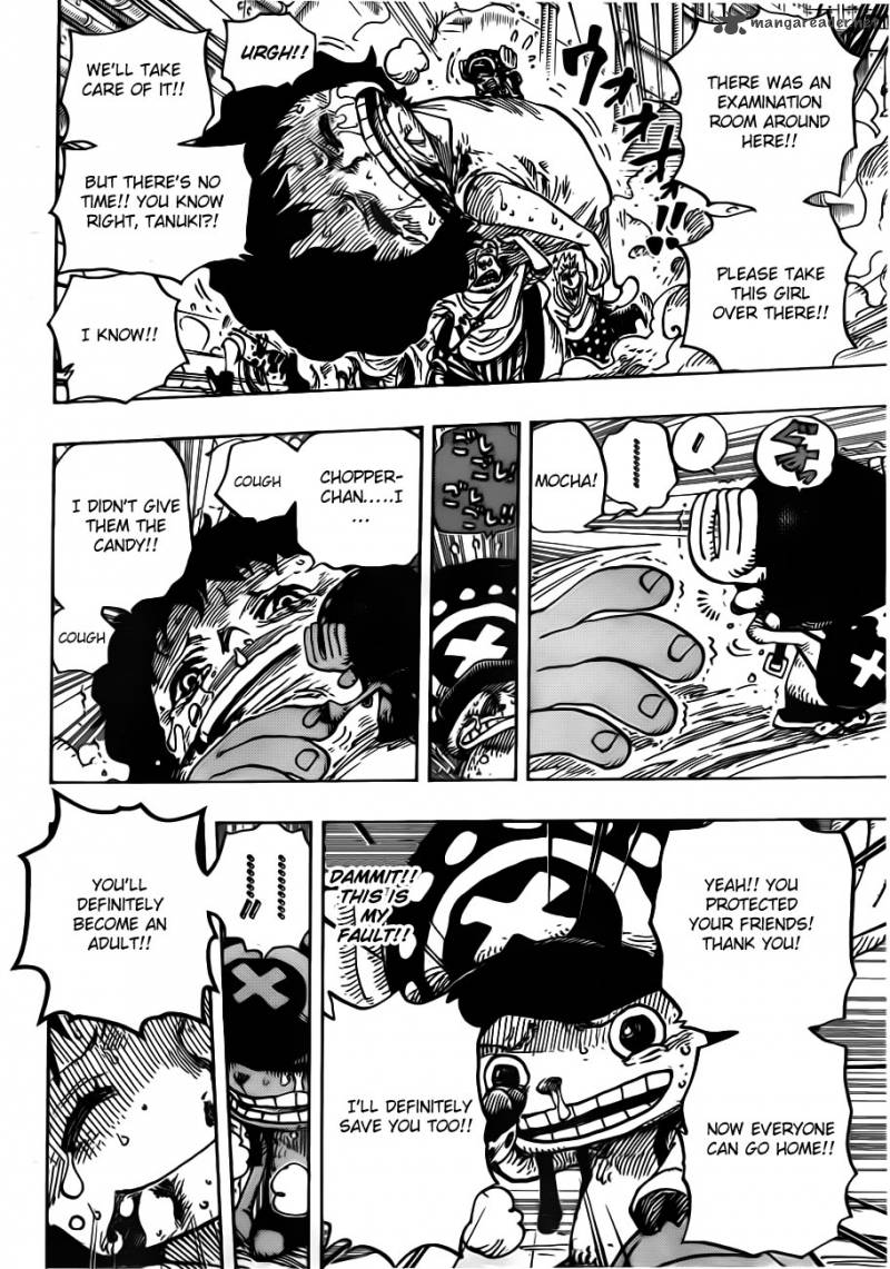 One Piece Chapter 688 - Page 19 in English