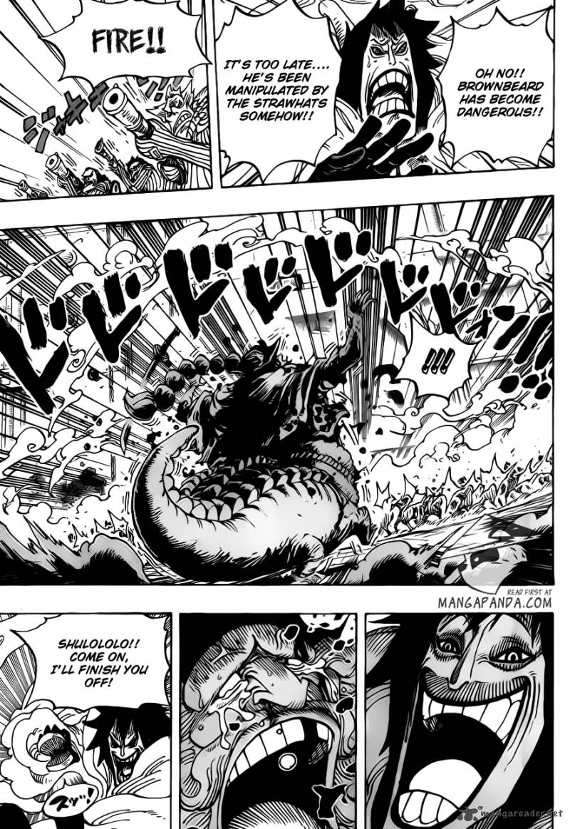 One Piece Chapter 689 - Page 11 in English