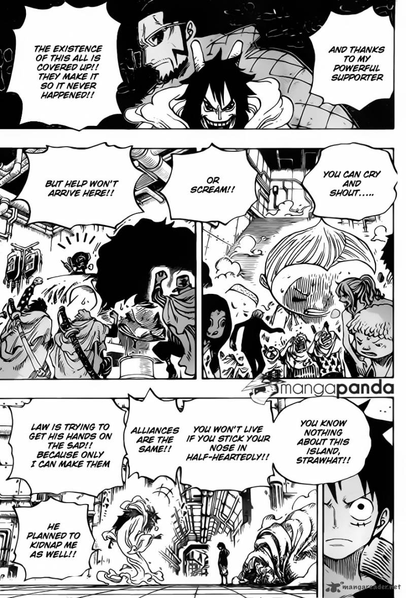 One Piece Chapter 689 - Page 16 in English