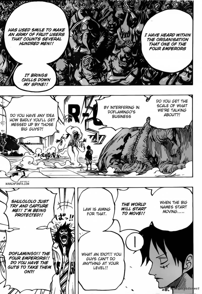 One Piece Chapter 689 - Page 18 in English
