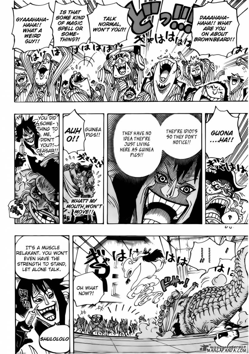 One Piece Chapter 689 - Page 8 in English