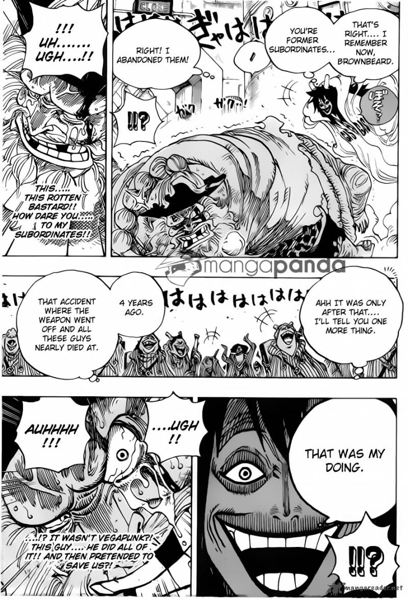 One Piece Chapter 689 - Page 9 in English