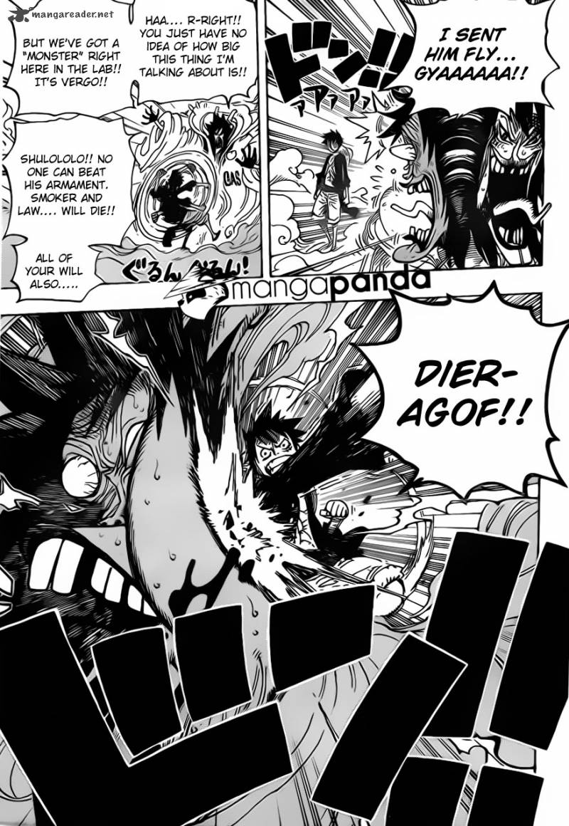 One Piece Chapter 690 - Page 7 in English